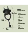 DAEMON ANEL PARA O PÉNIS COM BALA RECARREGÁVEL PRETO CRUSHIOUS
