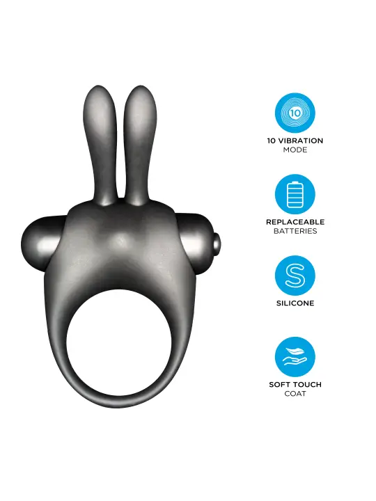 KIT VIBRATÓRIO VIBE! BUNNY ORGIE 15ML