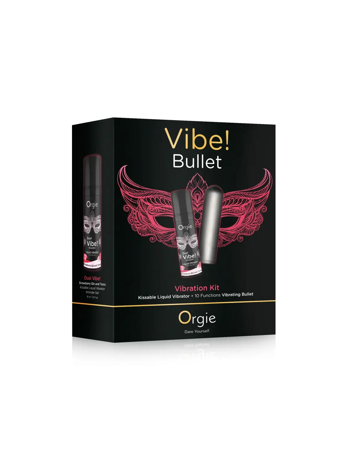 KIT VIBRATÓRIO VIBE! BULLET ORGIE 15ML
