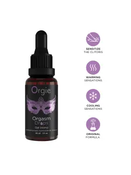 KIT DE ESTIMULAÇÃO CLITORIANA ORGASMIC BUNNY ORGIE 30ML