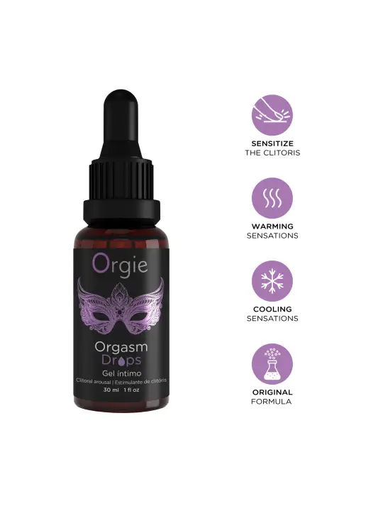 KIT DE ESTIMULAÇÃO CLITORIANA ORGASMIC BUNNY ORGIE 30ML