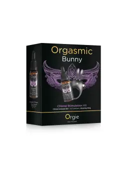 KIT DE ESTIMULAÇÃO CLITORIANA ORGASMIC BUNNY ORGIE 30ML
