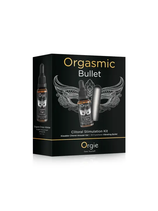 KIT DE ESTIMULAÇÃO CLITORIANA ORGASMIC BULLET ORGIE 30ML