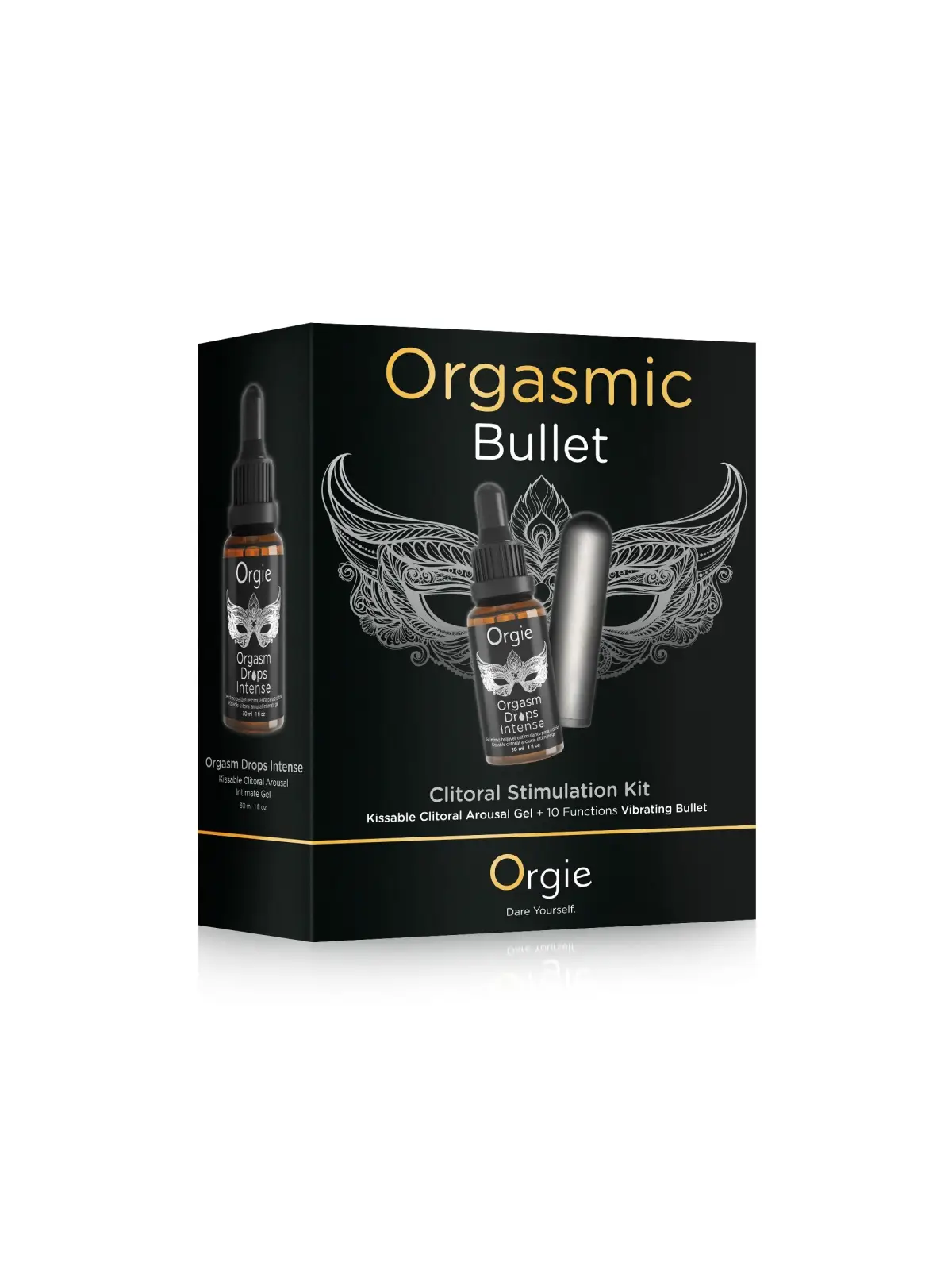 KIT DE ESTIMULAÇÃO CLITORIANA ORGASMIC BULLET ORGIE 30ML