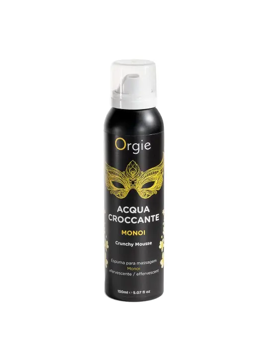 ESPUMA DE MASSAGEM CRACKELING ACQUA CROCCANTE MONÖI 150ML ORGIE