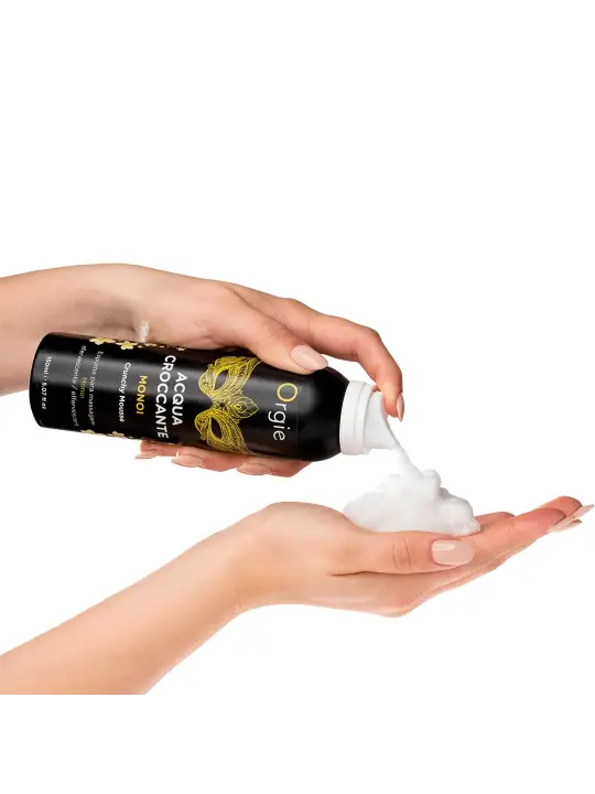 ESPUMA DE MASSAGEM CRACKELING ACQUA CROCCANTE MONÖI 150ML ORGIE