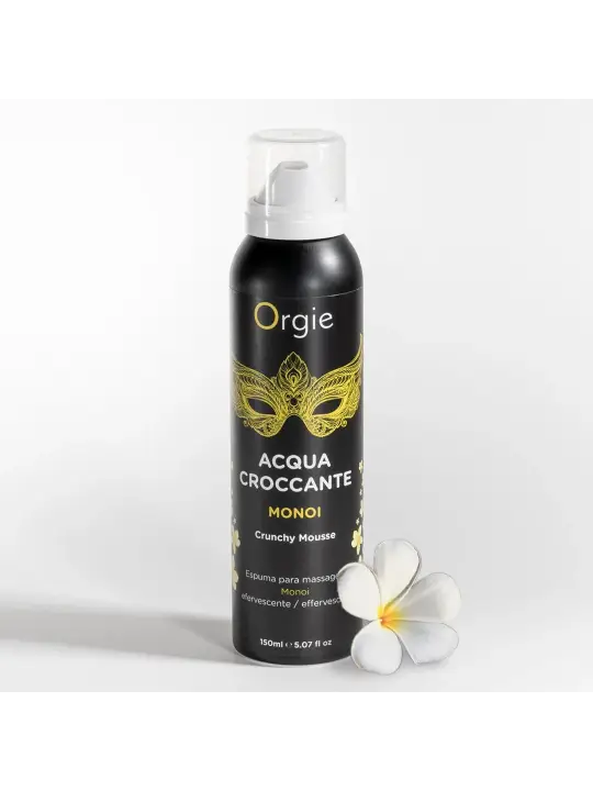 ESPUMA DE MASSAGEM CRACKELING ACQUA CROCCANTE MONÖI 150ML ORGIE