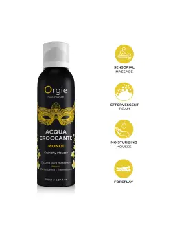 ESPUMA DE MASSAGEM CRACKELING ACQUA CROCCANTE MONÖI 150ML ORGIE