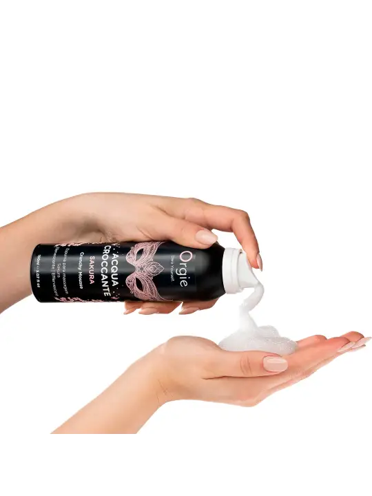 ESPUMA DE MASSAGEM CRACKELING ACQUA CROCCANTE SAKURA 150ML ORGIE