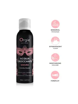 ESPUMA DE MASSAGEM CRACKELING ACQUA CROCCANTE SAKURA 150ML ORGIE