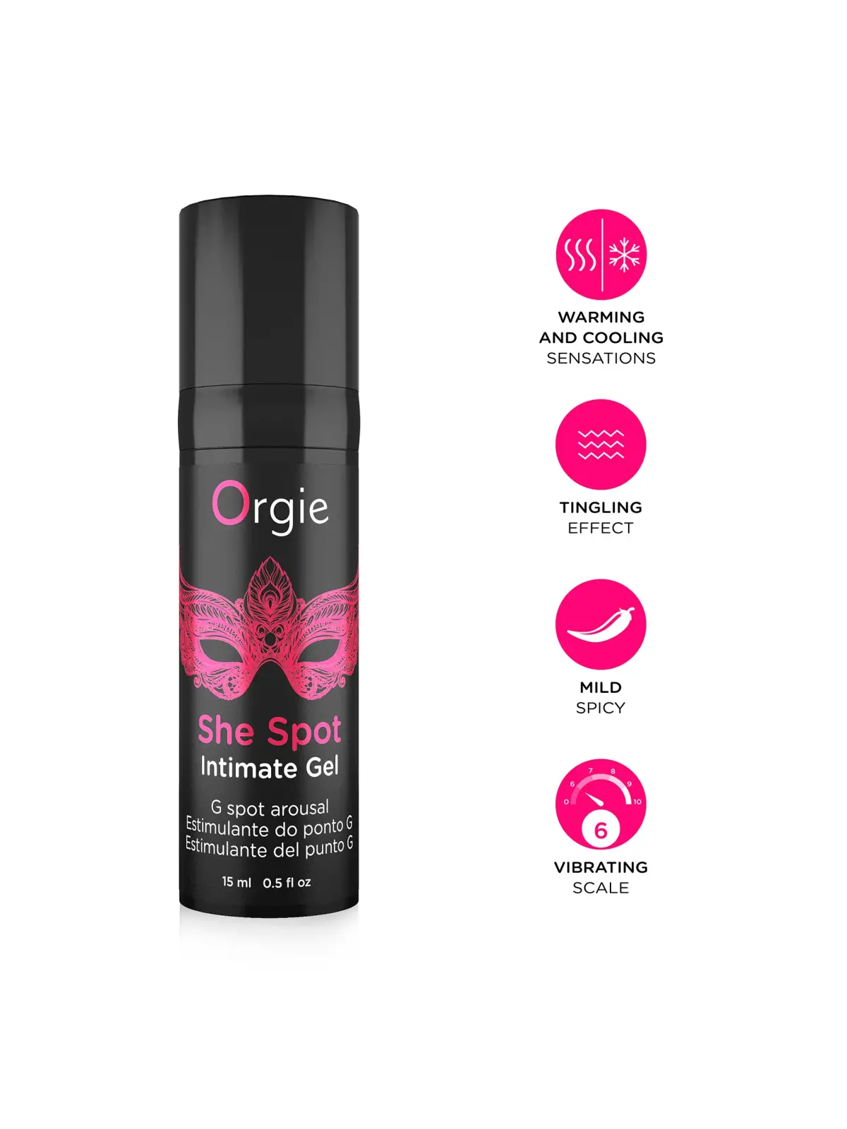 GEL ESTIMULANTE PARA PONTO-G SHE SPOT 15ML ORGIE