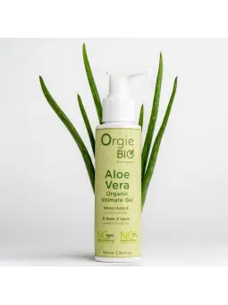 GEL LUBRIFICANTE À BASE DE ÁGUA BIO ALOE VERA 100ML ORGIE