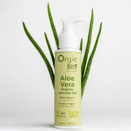 GEL LUBRIFICANTE À BASE DE ÁGUA BIO ALOE VERA 100ML ORGIE