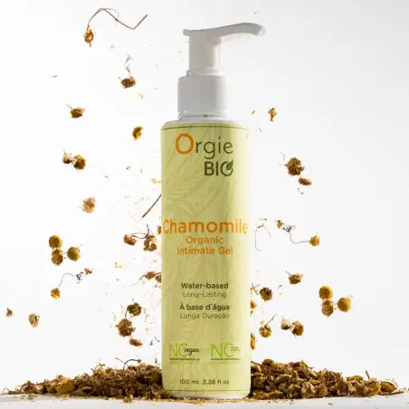 GEL LUBRIFICANTE À BASE DE ÁGUA BIO CHAMOMILE 100ML ORGIE