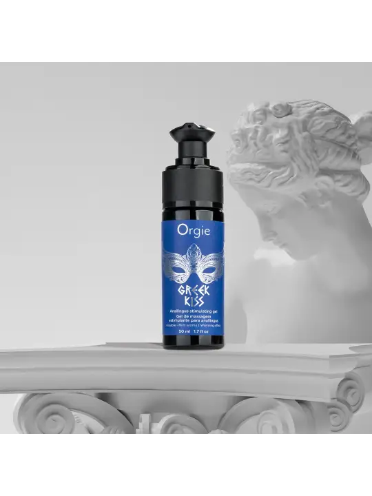 GEL DE MASSAGEM ANAL COM EFEITO CALOR GREEK KISS 50ML ORGIE