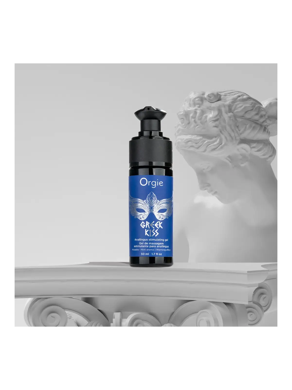 GEL DE MASSAGEM ANAL COM EFEITO CALOR GREEK KISS 50ML ORGIE