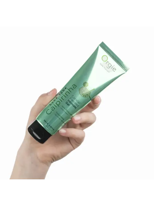 LUBRIFICANTE LUBE TUBE COCKTAIL CAIPIRINHA 100ML ORGIE