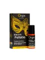 GLOSS COM EFEITO VIBRATÓRIO ELECTRIC FELLATIO 10ML ORGIE