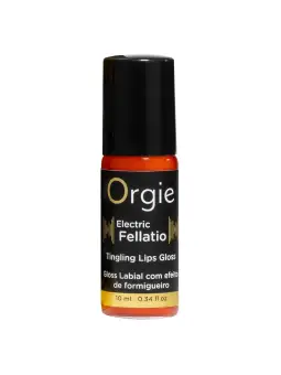 GLOSS COM EFEITO VIBRATÓRIO ELECTRIC FELLATIO 10ML ORGIE