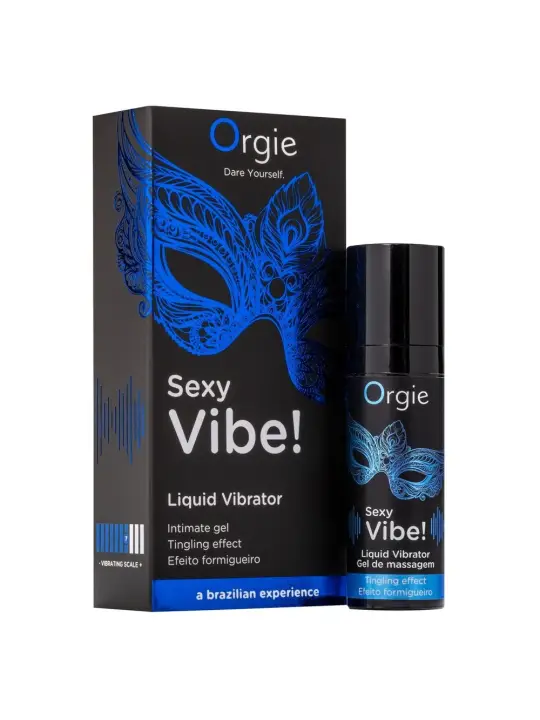 GEL COM VIBRAÇÃO LIQUID VIBRATOR 15ML ORGIE