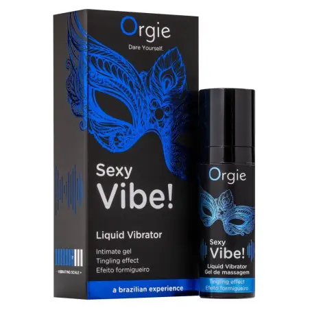 GEL COM VIBRAÇÃO LIQUID VIBRATOR 15ML ORGIE