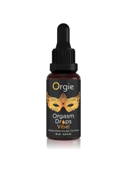 GOTAS COM EFEITO VIBRATÓRIO ORGASM DROPS VIBE 15ML ORGIE
