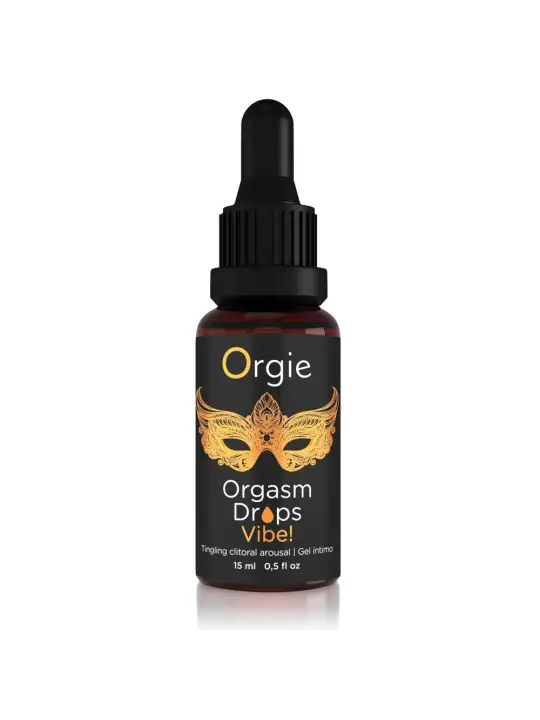 GOTAS COM EFEITO VIBRATÓRIO ORGASM DROPS VIBE 15ML ORGIE