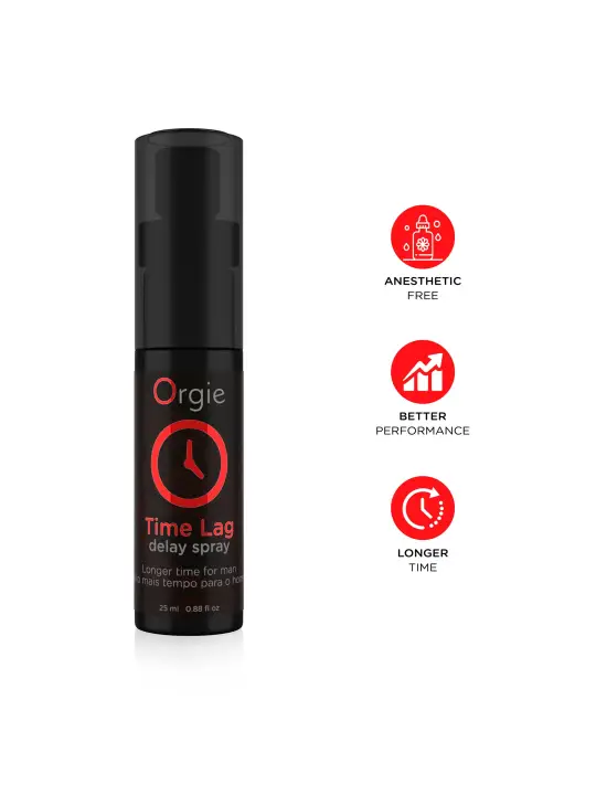 SPRAY RETARDANTE TIME LAG DELAY SPRAY 25ML ORGIE