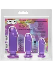 KIT DE PLUGS ANAIS ANAL STARTER KIT ROXO