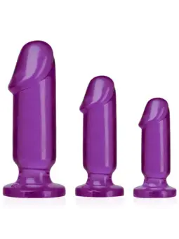KIT DE PLUGS ANAIS ANAL STARTER KIT ROXO