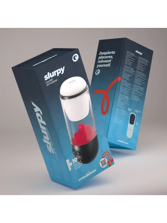 SLURPY MASTURBADOR 2 EM 1 DESMONTÁVEL CRUSHIOUS