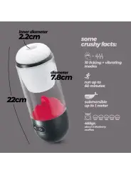 SLURPY MASTURBADOR 2 EM 1 DESMONTÁVEL CRUSHIOUS