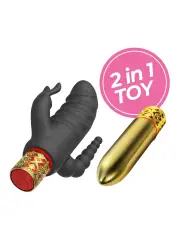 ROMANOV VIBRADOR CLÁSSICO COM MANGA DE SILICONE AMOVÍVEL CRUSHIOUS