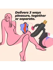 ROMANOV VIBRADOR CLÁSSICO COM MANGA DE SILICONE AMOVÍVEL CRUSHIOUS