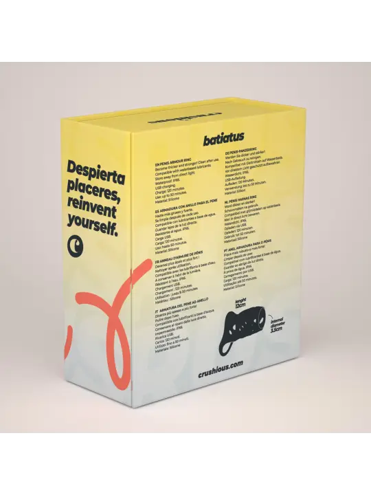 BATIATUS ANEL ARMADURA PARA O PÉNIS CRUSHIOUS