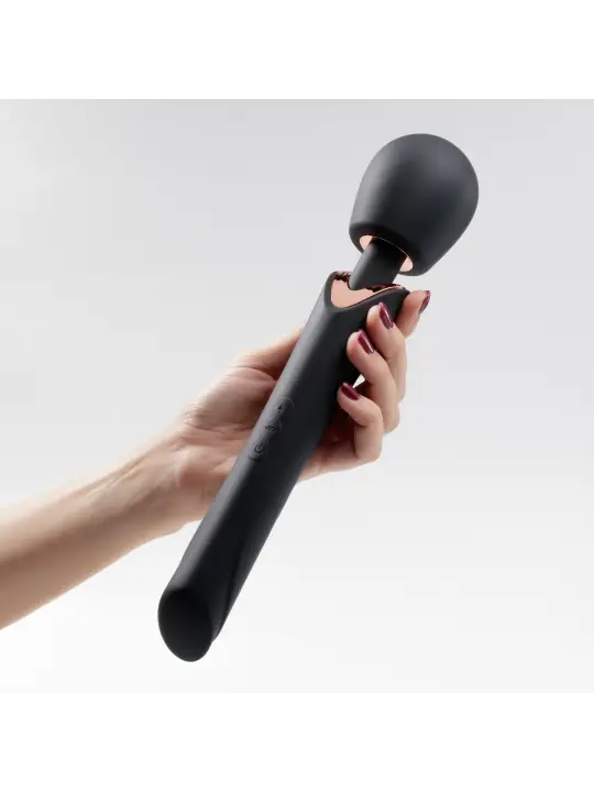 HOLLY MASSAJADOR VARINHA RECARREGÁVEL PRETO CRUSHIOUS