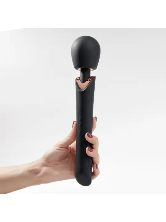 HOLLY MASSAJADOR VARINHA RECARREGÁVEL PRETO CRUSHIOUS