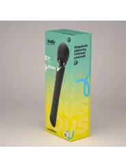 HOLLY MASSAJADOR VARINHA RECARREGÁVEL PRETO CRUSHIOUS