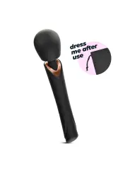 HOLLY MASSAJADOR VARINHA RECARREGÁVEL PRETO CRUSHIOUS