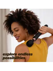 HOLLY MASSAJADOR VARINHA RECARREGÁVEL PRETO CRUSHIOUS