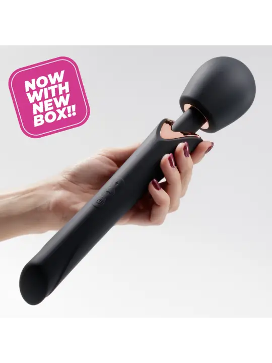 HOLLY MASSAJADOR VARINHA RECARREGÁVEL PRETO CRUSHIOUS