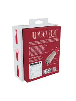 VIBRADOR COM 4 ACESSÓRIOS DIAMOND LIPSTICK IRIDESCENT LOVELINE