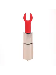 VIBRADOR COM 4 ACESSÓRIOS DIAMOND LIPSTICK IRIDESCENT LOVELINE