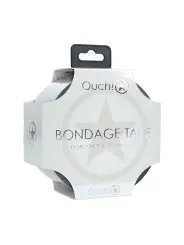 FITA BONDAGE PVC NON-STICK 20 M PRATEADA OUCH!