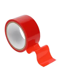 FITA BONDAGE PVC NON-STICK 20 M VERMELHO OUCH!