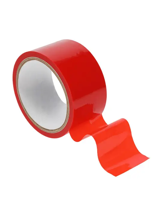 FITA BONDAGE PVC NON-STICK 20 M VERMELHO OUCH!