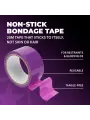FITA BONDAGE PVC NON-STICK 20 M ROXO OUCH!