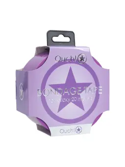 FITA BONDAGE PVC NON-STICK 20 M ROXO OUCH!