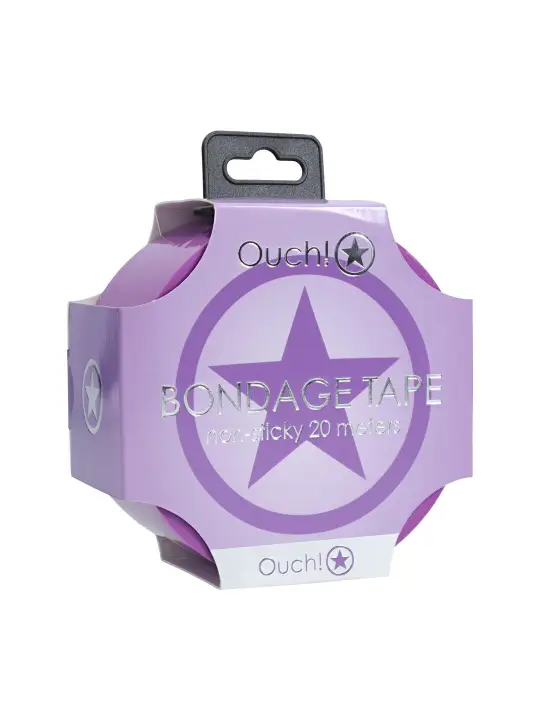 FITA BONDAGE PVC NON-STICK 20 M ROXO OUCH!