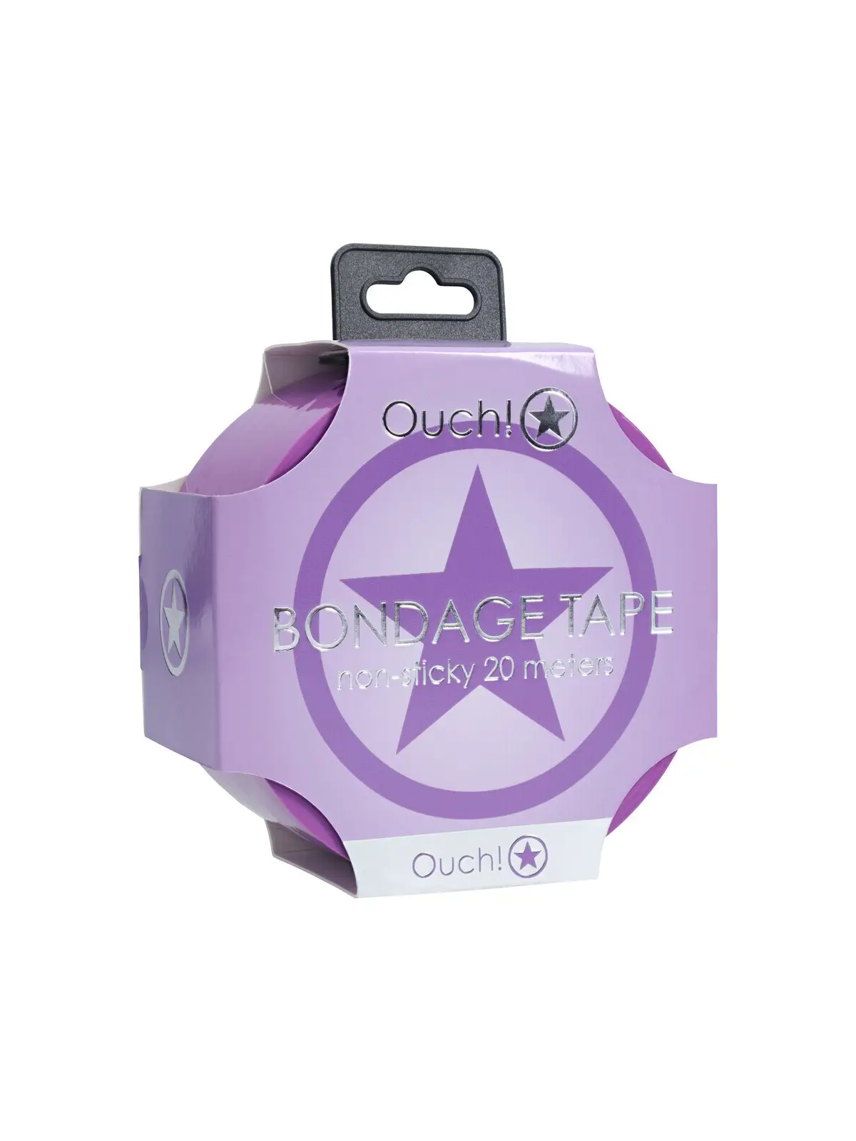 FITA BONDAGE PVC NON-STICK 20 M ROXO OUCH!